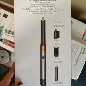 Dyson Airwrap Complete in Gray and Gold